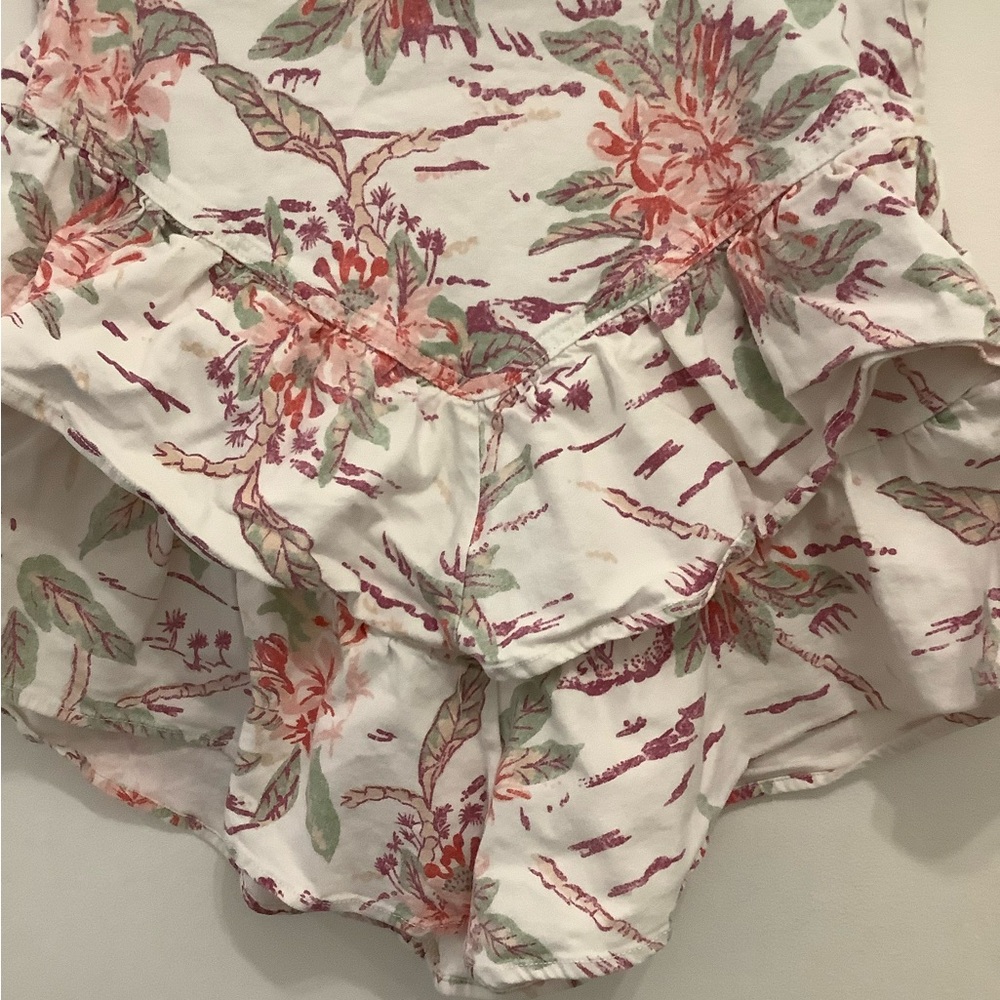 Mother the denim Hawaiian print mini skirt❤️❤️❤️❤️ - Picture 8 of 14